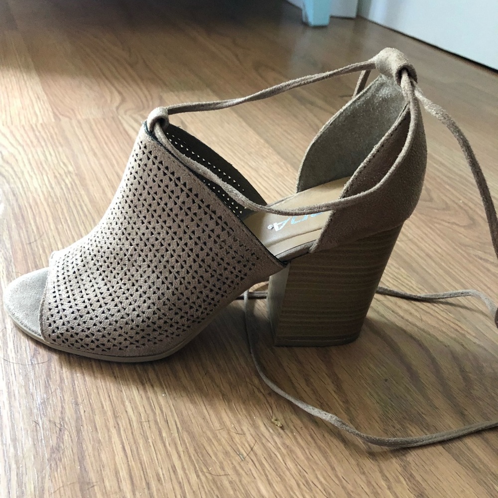 Boho Block Heels